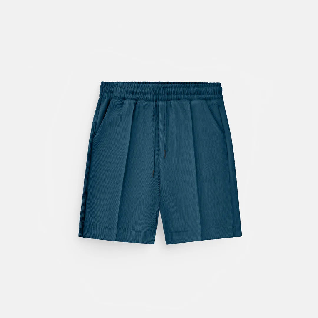 TEXTURED SEAM SHORTS - RAIN FOREST