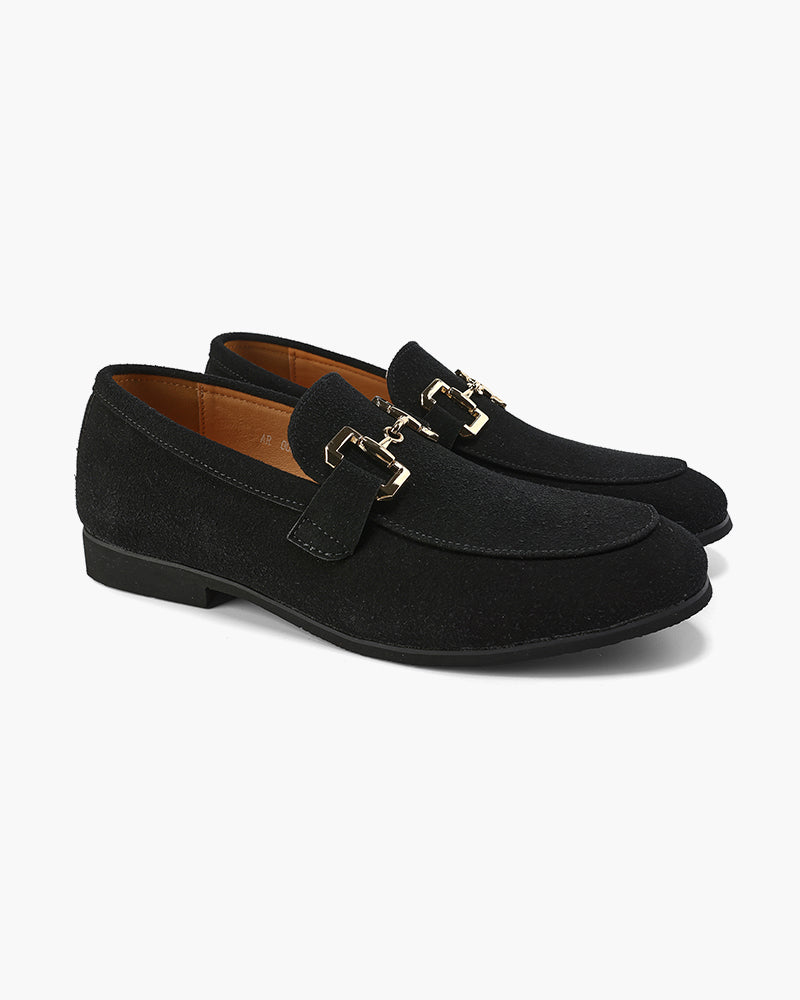 Luxury Suede Loafers - Old Money